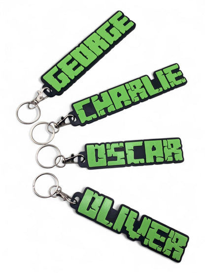 Custom Keychain, Backpack Tag