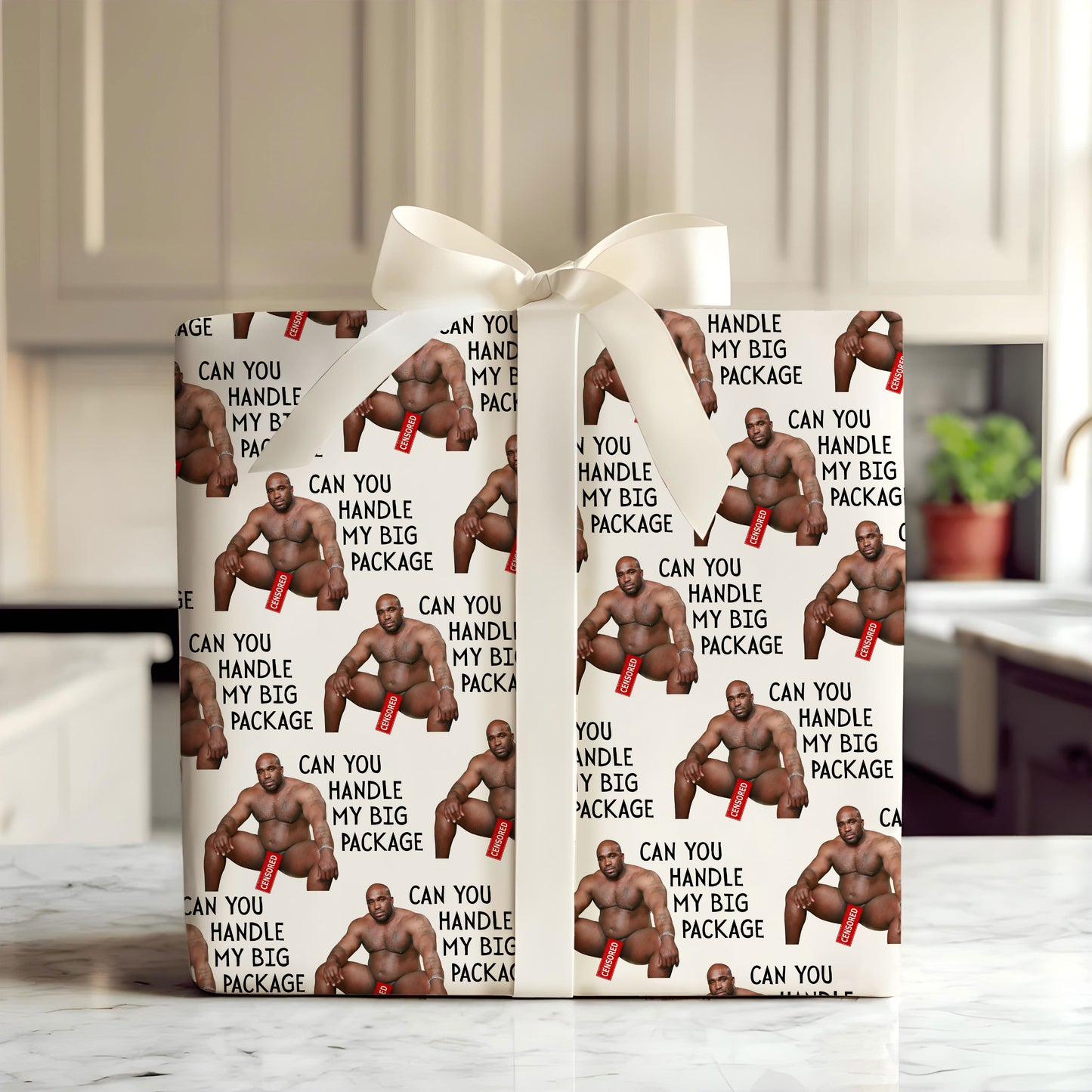 Can You Handle My Big Package Wapping Paper