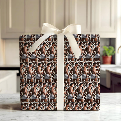 Bad Bunny Mi Primer Día Paper with Holiday Trees