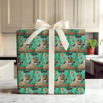 Capybara Swiftie Pop Culture Gift Paper
