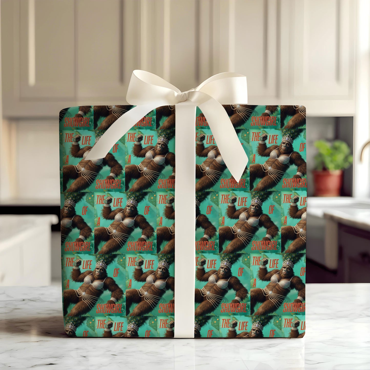 Bigfoot Taylor Swift Inspired Gift Wrap