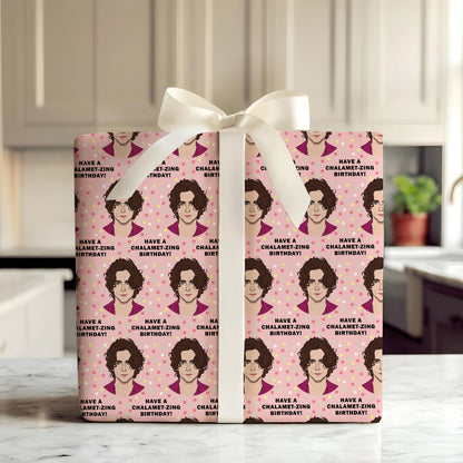 Timothée Chalamet Gifts Wrapping Arts Crafts Decorations