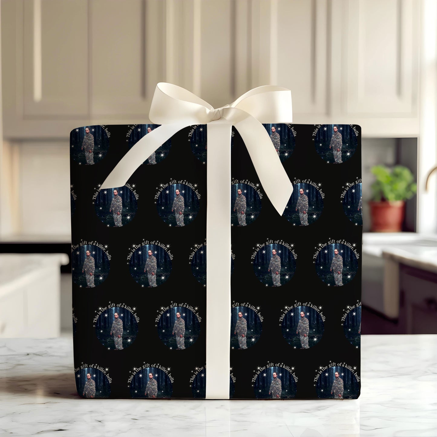 Killer Bella Wrapping Paper Twilight Vampire Gift Wrap