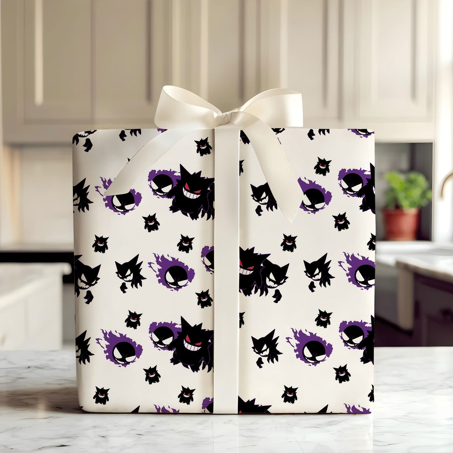 Gengar Evolution Wrapping Paper Sheets