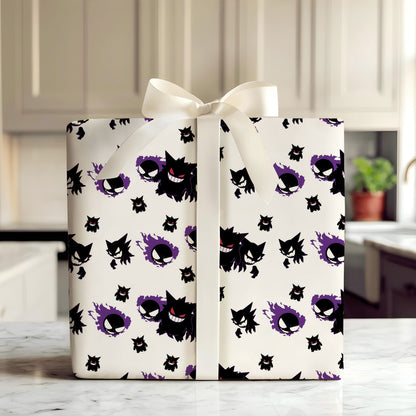 Gengar Evolution Wrapping Paper Sheets