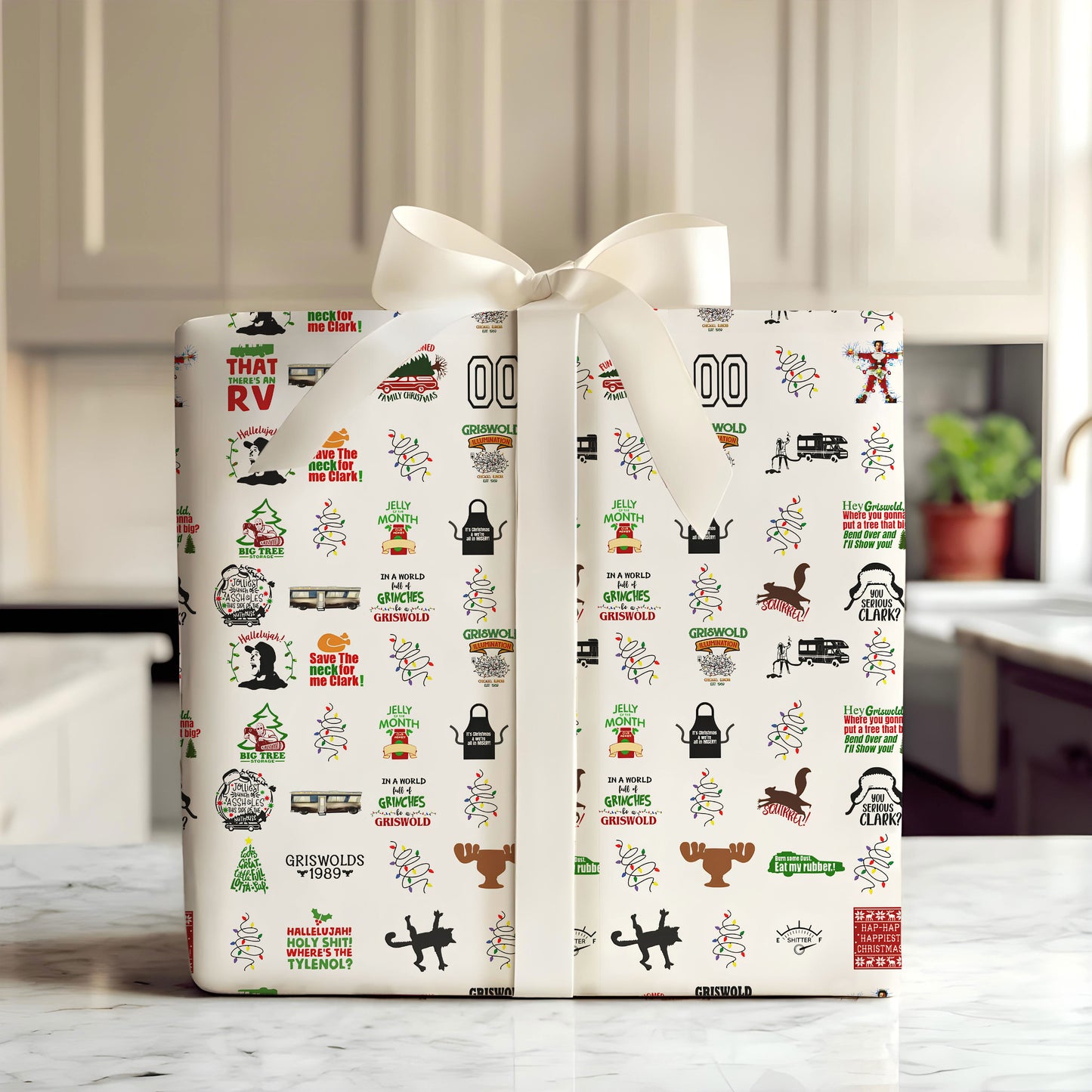 National Lampoon's Christmas Vacation Christmas Wrapping Paper Roll