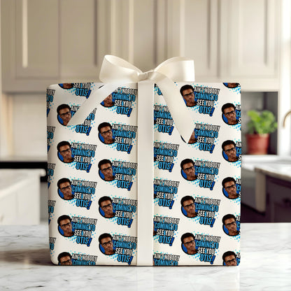 The Temptations Xmas Wrapping Paper