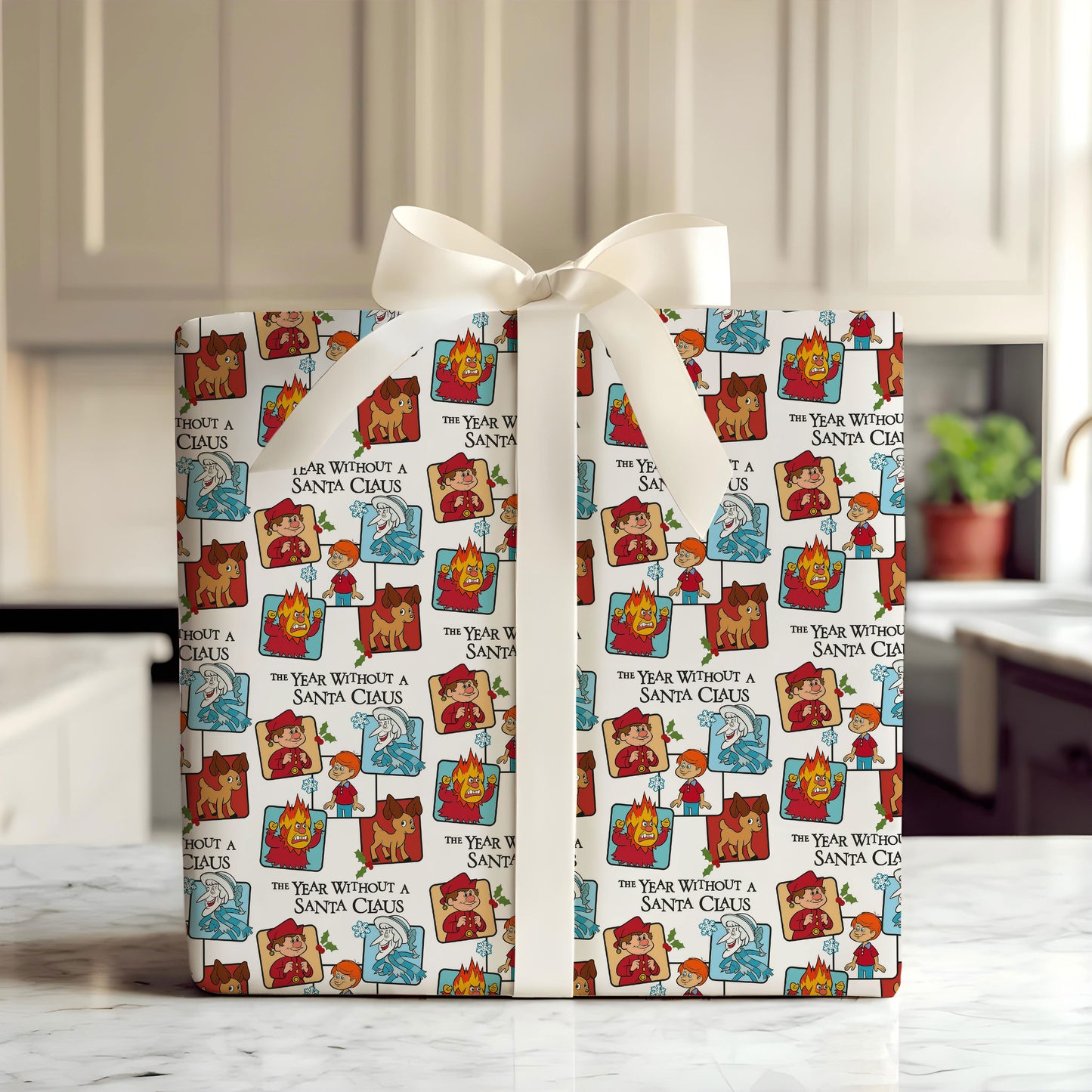 The Year Without a Santa Claus Wrapping Paper Rolls
