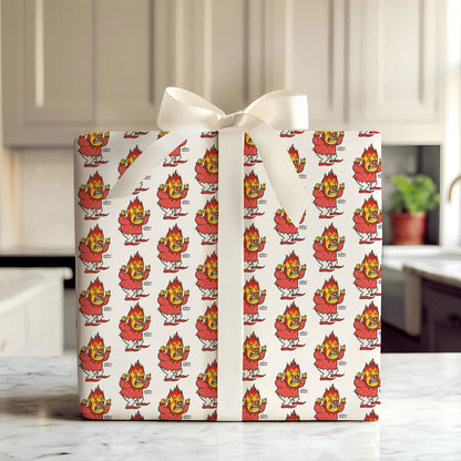 Heat Miser The Year Without a Santa Claus Wrapping Paper