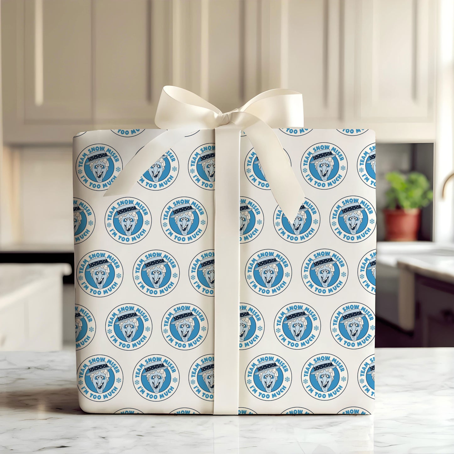 The Year Without a Santa Claus Team Snow Miser Wrapping Paper