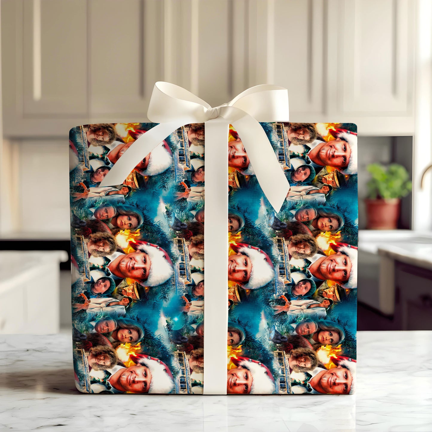 National Lampoon's Christmas Vacation Wrapping paper, Clark Griswold Gift Wrap Sheet