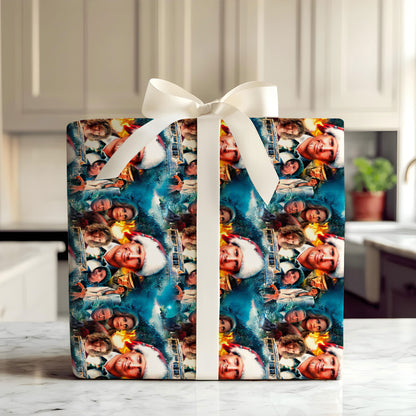 National Lampoon's Christmas Vacation Wrapping paper, Clark Griswold Gift Wrap Sheet