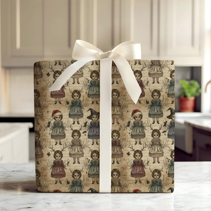 Gothic Christmas Wrapping Paper