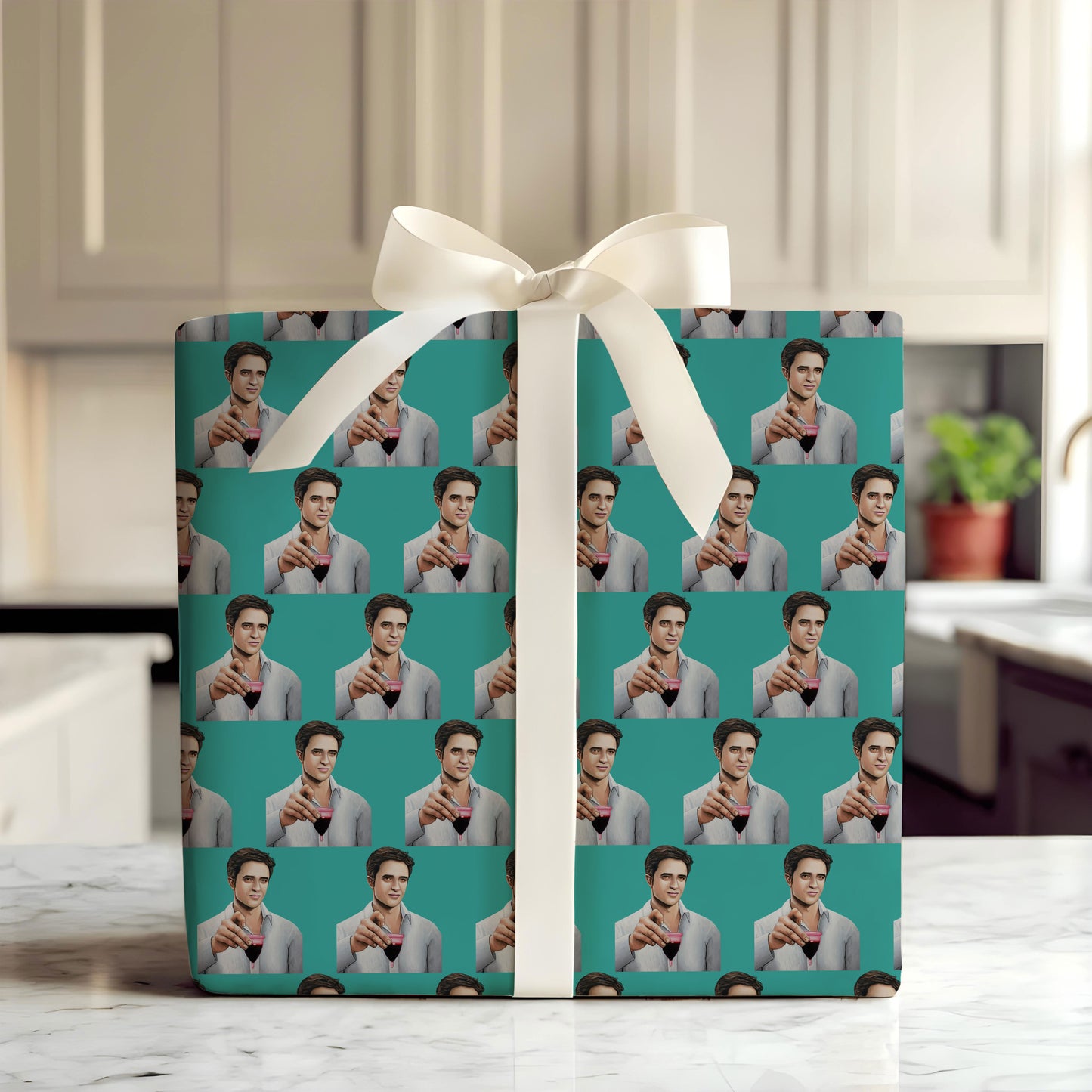 Edward Cullen Twilight Cheers Premium Quality Gift Wrap