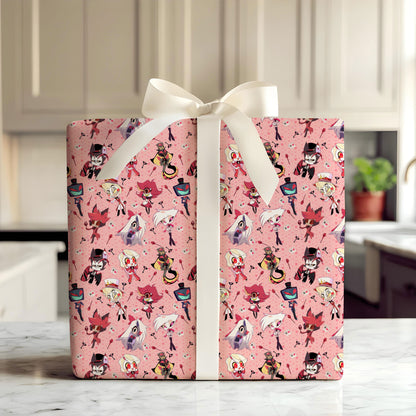 Hazbin Hotel Wrapping Paper Gifts