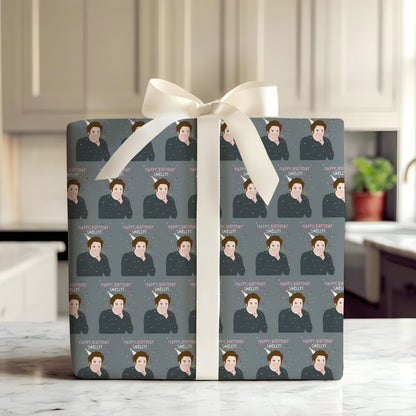 Happy Birthday Smelly Edward Wrapping Paper Love Gift