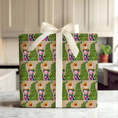 Adventure Time Wrapping Paper Xmas Gift