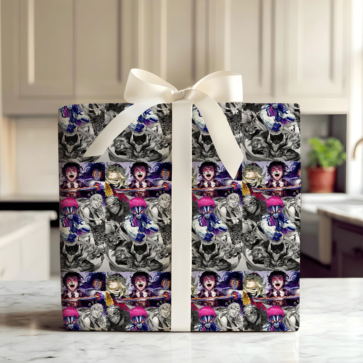 Upper Rank Demons Wrapping Paper
