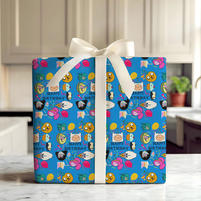 Adventure Time Xmas Wrapping Paper