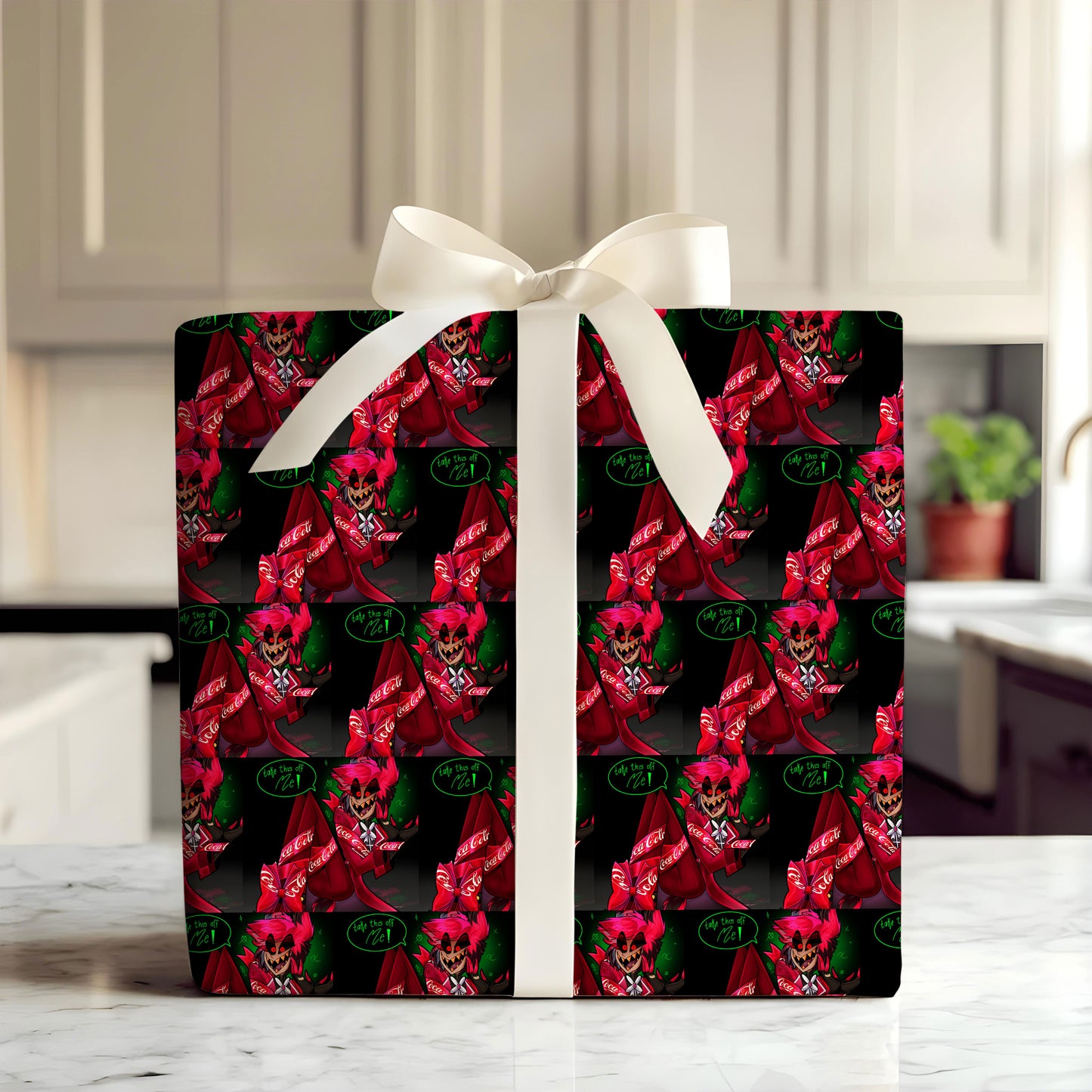 Hazbin Hotel Wrapping Paper Christmas Gift