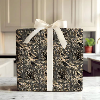 Gothic Birth Wrapping Paper