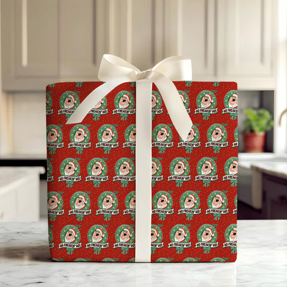 Santa Meme Wrapping Paper