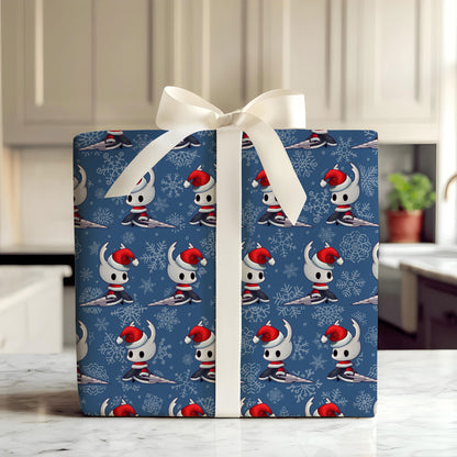 Hollow Knight Holiday Wrap Silksong Game Theme Christmas Paper