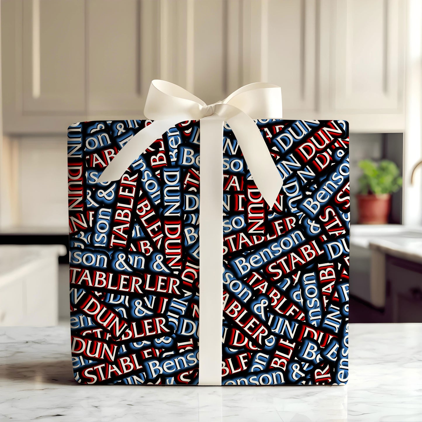 Dun Dun Dun Law And Order Wrapping Paper