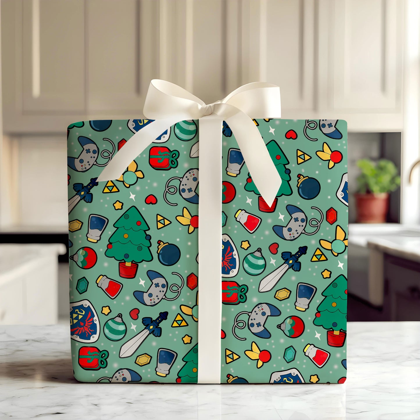 The Legend of Zelda Wrapping Paper