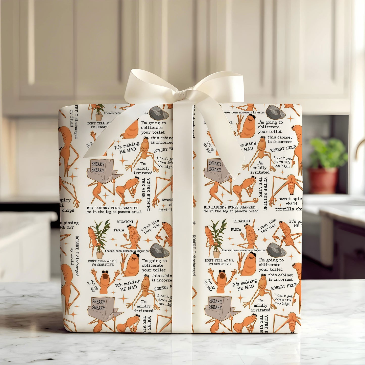 Christmas Marcus Wrapping Paper Gift