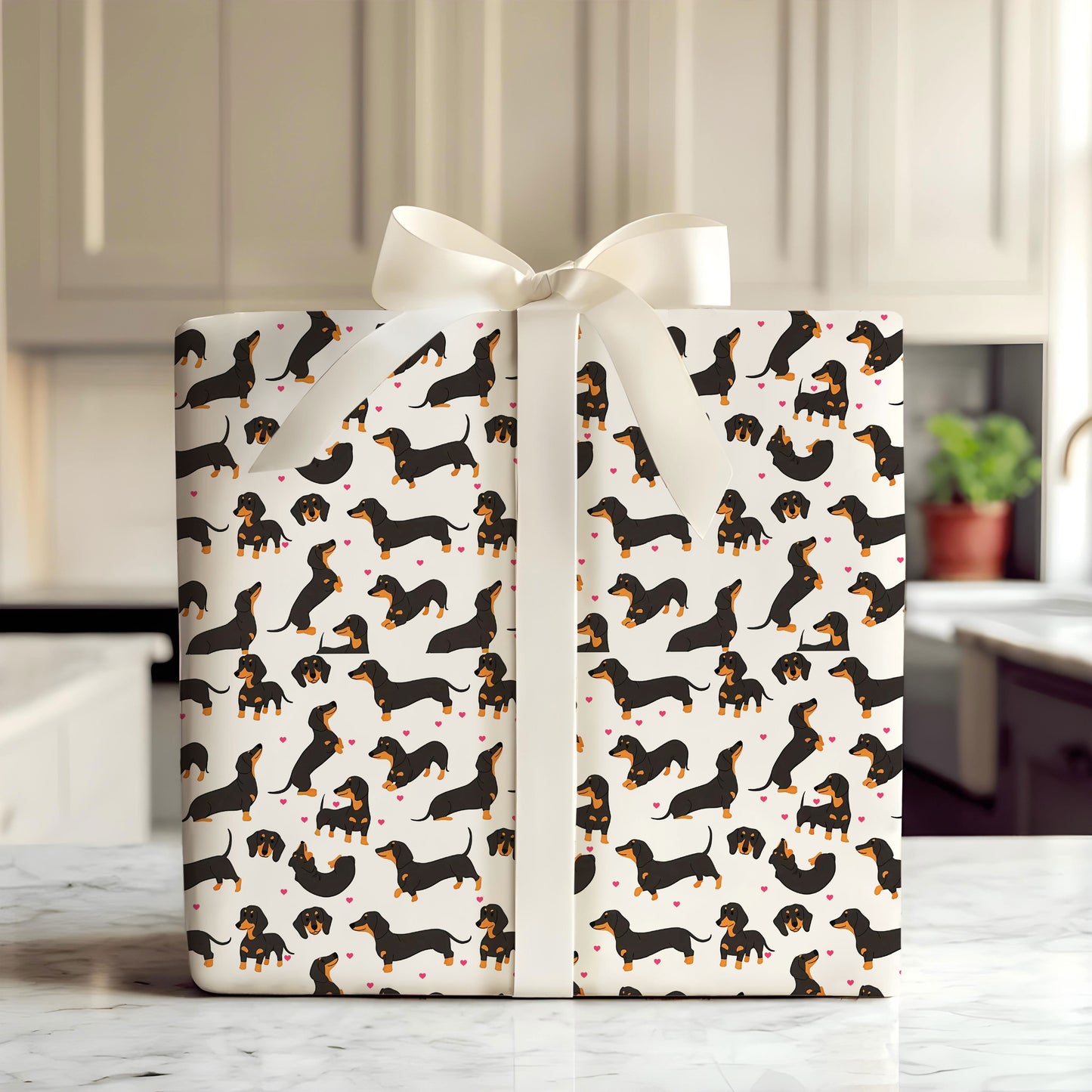 Dachshund Dog Wrapping Paper
