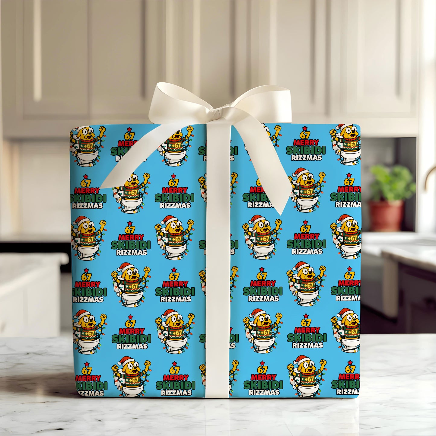 Adventure Time Kibidi 67 Wrapping Paper