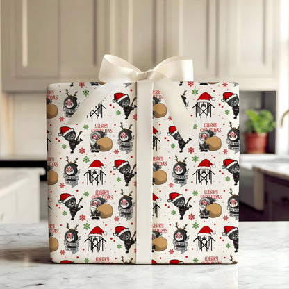Sleep Token Christmas Wrapping Paper Sheet