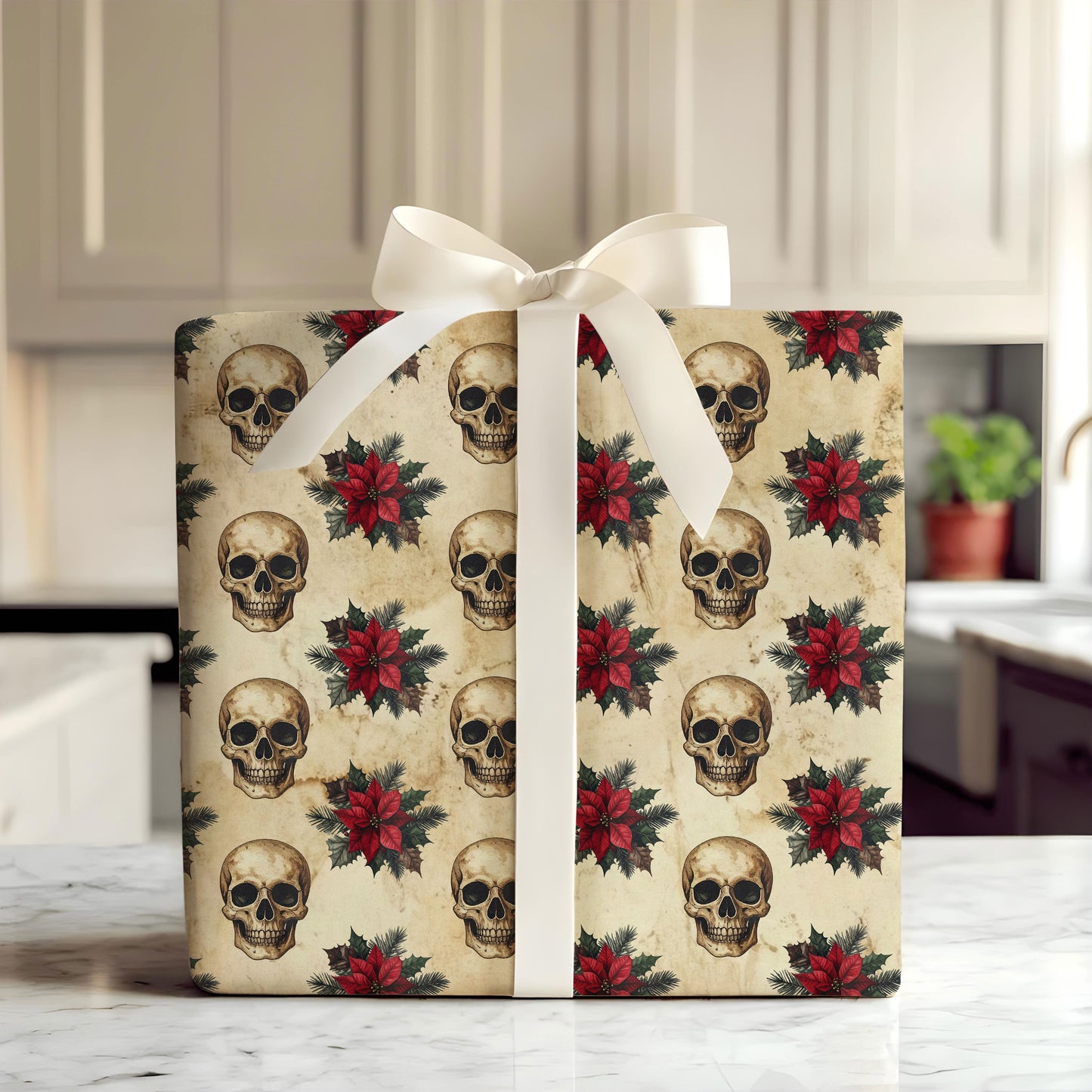 Skeleton Wrapping Paper