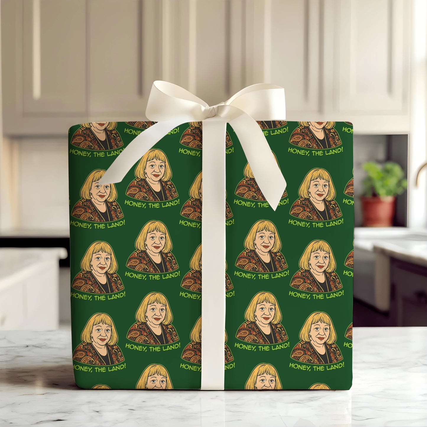 Honey The Land Sylvia Browne Wrapping Paper Rolls