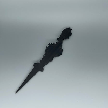 Homer Simpson Plant Stake Sign 3d Printed