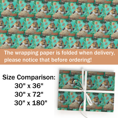 Capybara Swiftie Pop Culture Gift Paper