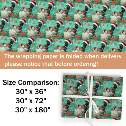 Mallard Swiftie Pop Music Gift Wrap