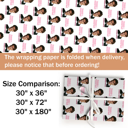 Conrad Fisher Christmas Wrapping Paper, Gift Wrapping Paper, The Summer I Turned Pretty Gift Wrap For Team Conrad