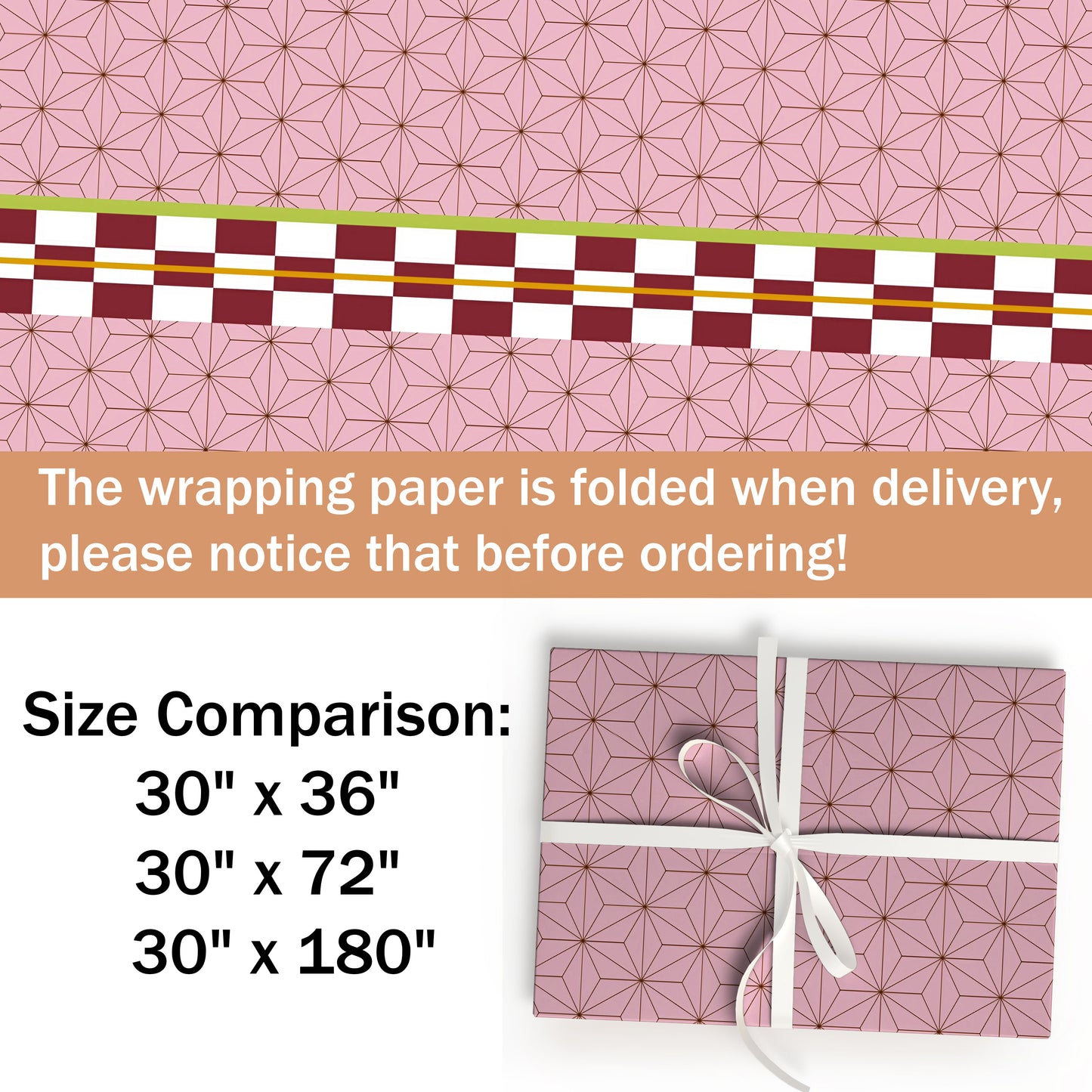 Demon Slayer for Xmas Holiday Gift Wrap