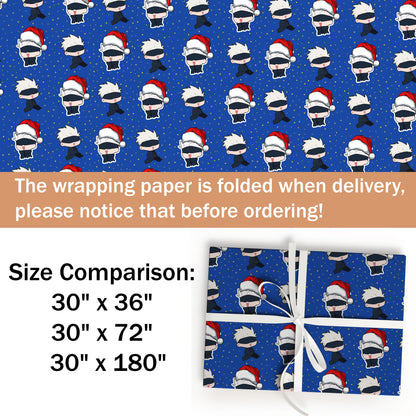 Jujutsu Kaisen Christmas Wrapping Paper