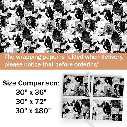 Jujutsu Kaisen Amine Holiday Gift Wrap