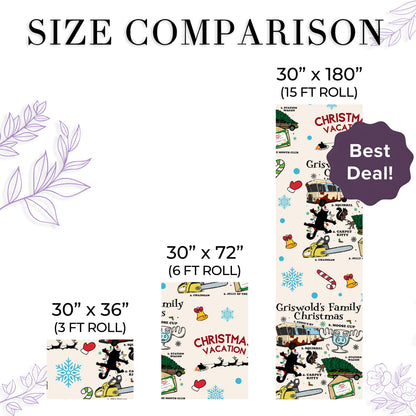 Griswold’s Family Christmas Wrapping Paper