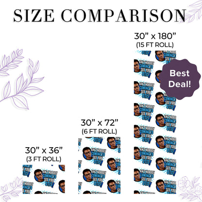 The Temptations Xmas Wrapping Paper