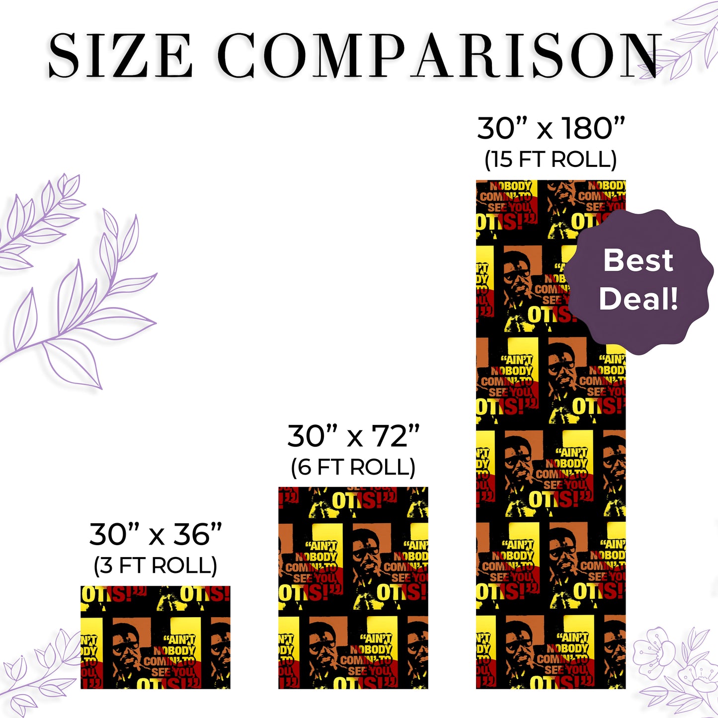 The Temptations Christmas Wrapping Paper Sheets