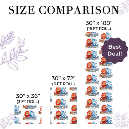 Miser Brothers We're Too Much Wrapping Paper