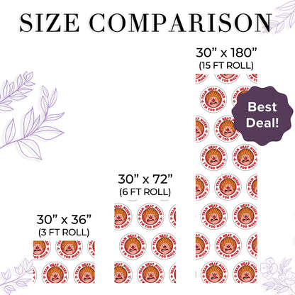 The Year Without a Santa Claus Team Heat Miser Wrapping Paper