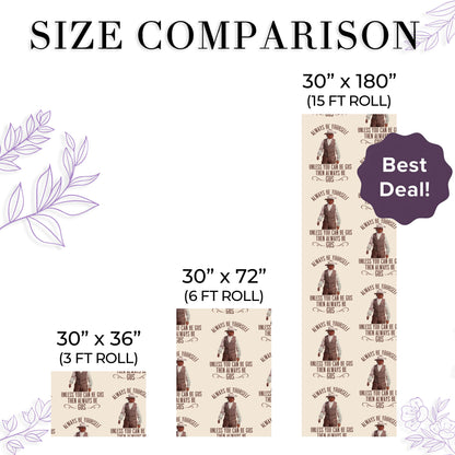 Lonesome Dove Xmas Wrapping Paper