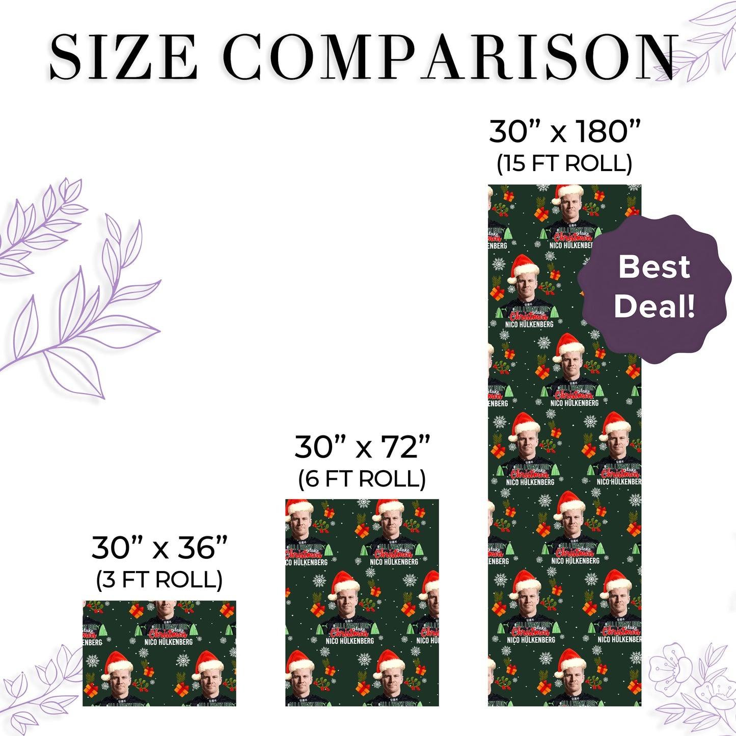 Nico Hulkenberg Wrapping Paper
