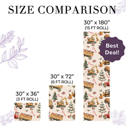 Monster Trucks Wrapping Paper Sheet